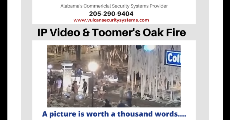 IP Video and Toomer's Oak Fire