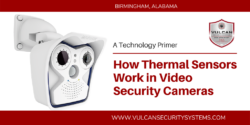 A Technology Primer from Vulcan Security Systems in Birmingham, Alabama: How Thermal Sensors Work in Video Security Cameras - Includes Photo of Mobotix Dual Thermal Camera
