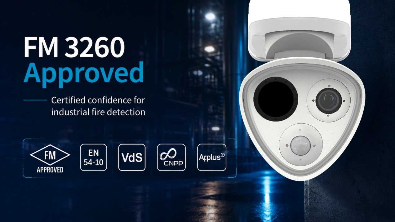 Thermal security cameras FM 3260 Approved Mobotix