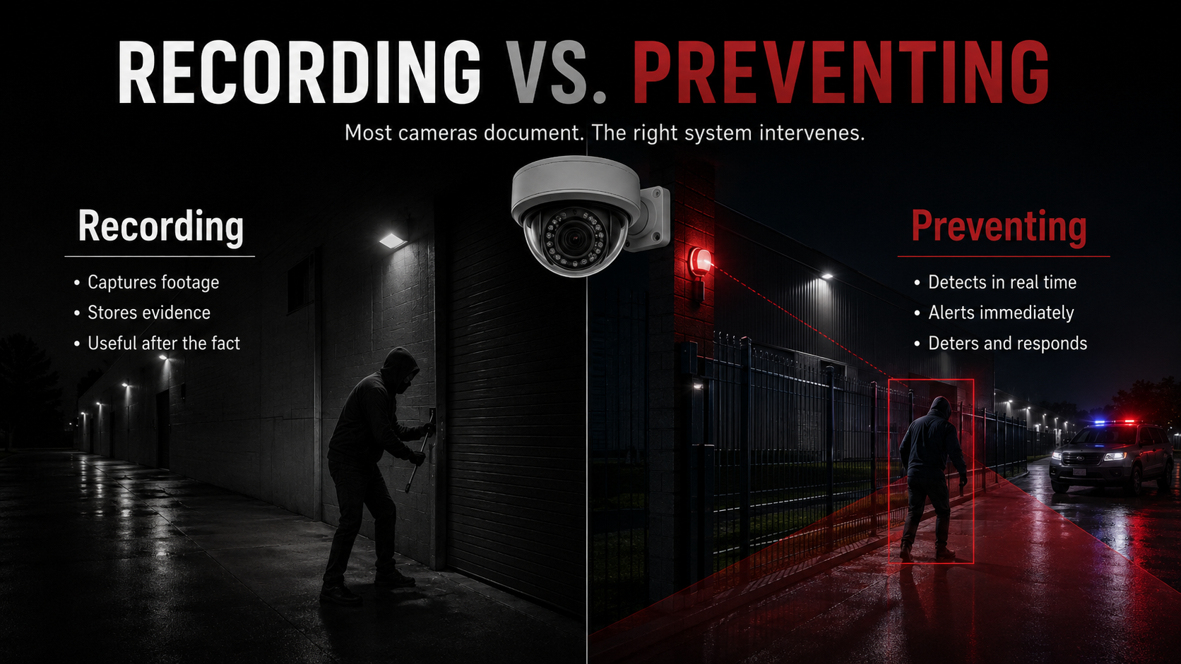 recording vs preventing
