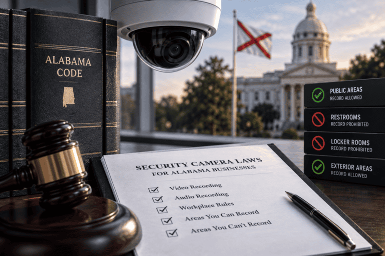 security camera laws Alabama